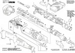 Bosch 0 602 492 616 ANGLE EXACT 25-200 Cordless Screw Driver Spare Parts